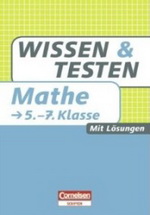 Mathe Lernhilfen von Cornelsen für den Einsatz in der Orientierungsstufe -ergänzend zum Matheunterricht