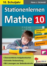 Stationenlernen 10. Mathe Unterrichtsmaterial Mathematik Kopiervorlagen vom Kohl Verlag