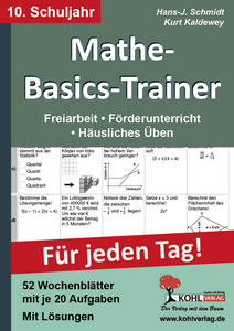 Mathematik Kopiervorlagen vom Kohl Verlag- Mathe Unterrichtsmaterialien für einen guten und abwechslungsreichen Mathematikunterricht